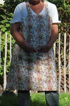 Tablier Japonais Tissu Marie Antoinette Château