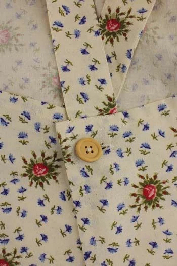 Tablier Japonais Tissu Marie Antoinette Trianon 4 Tablier Japonais Tissu Marie Antoinette Trianon – Image 4