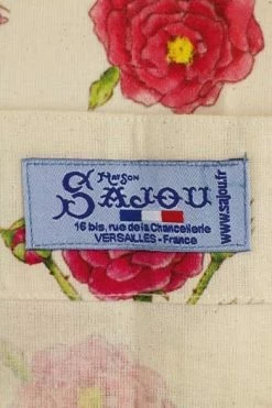 Tablier Japonais Tissu Roses Joséphine -artisanat Soldes Magasin tablier japonais tissu roses josephine 4
