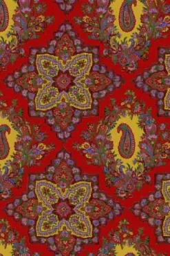 Tissu Coton Au Mètre Cachemire Andrinople