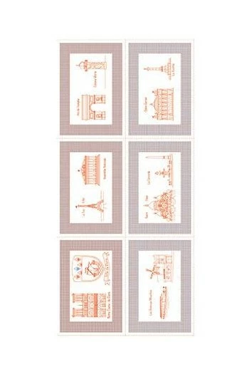 Tissu Coton Au Mètre Façon Patchwork Rouge 3 Tissu Coton Au Mètre Façon Patchwork Rouge – Image 3