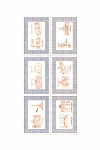 Tissu Coton Au Mètre Façon Patchwork Rouge 4 Tissu Coton Au Mètre Façon Patchwork Rouge – Image 4