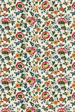 Tissu Coton Au Mètre Indienne De Napoléon