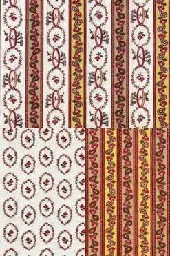 Tissu Coton Au Mètre Léontine Roses Et Bleuets -artisanat Soldes Magasin tissu coton au metre leontine roses et bleuets 1