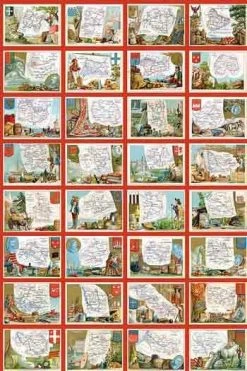 Tissu Coton Au Mètre Provinces De France -artisanat Soldes Magasin tissu coton au metre provinces de france 3