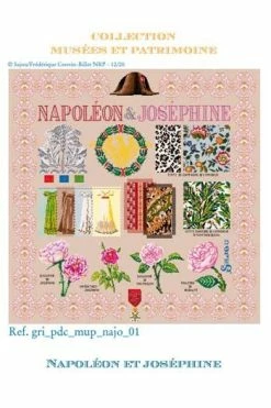 Tissu Coton Au Mètre Vie Napoléon-Joséphine -artisanat Soldes Magasin tissu coton au metre vie napoleon josephine 1