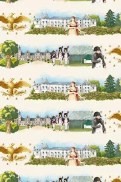 Tissu Coton Au Mètre Vie Napoléon-Joséphine