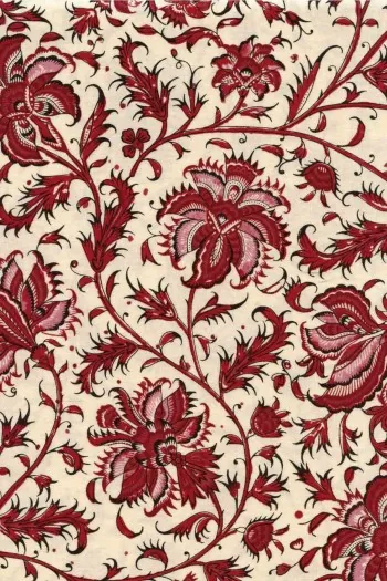 Tissu Indienne Au Mètre Fond Beige N°66 1 Tissu Indienne Au Mètre Fond Beige N°66