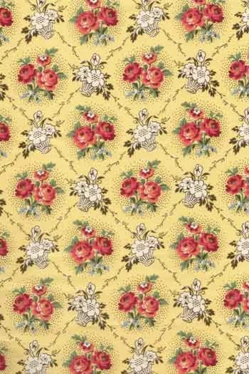 Tissu Indienne Au Mètre Fond Jaune N°74 1 Tissu Indienne Au Mètre Fond Jaune N°74