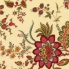 Tissu Indienne Au Mètre Fond Thé N°32