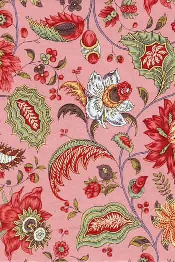 Tissu Indienne Au Mètre Fond Vieux Rose N°69 1 Tissu Indienne Au Mètre Fond Vieux Rose N°69