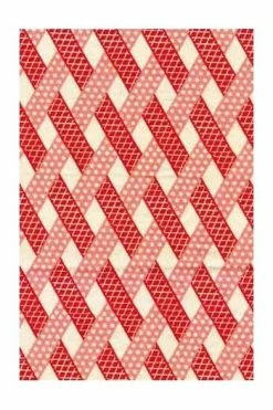 Tissus Coton Damas Rouge Et Fils Boîte Cadeau 7 Tissus Coton Damas Rouge Et Fils Boîte Cadeau -artisanat Soldes Magasin tissus coton damas rouge et fils boite cadeau 1