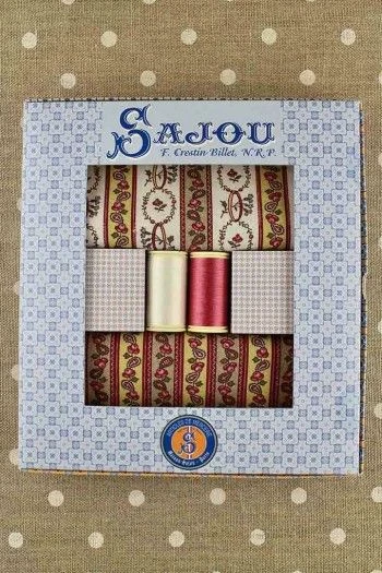 Tissus Coton Léontine 3 Coupons Boîte Cadeau 6 Tissus Coton Léontine 3 Coupons Boîte Cadeau – Image 6