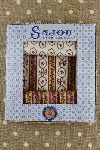 Tissus Coton Léontine Et Fils Boîte Cadeau 5 Tissus Coton Léontine Et Fils Boîte Cadeau – Image 5