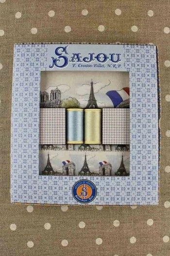 Tissus Coton Paris 3 Coupons Boîte Cadeau 6 Tissus Coton Paris 3 Coupons Boîte Cadeau – Image 6