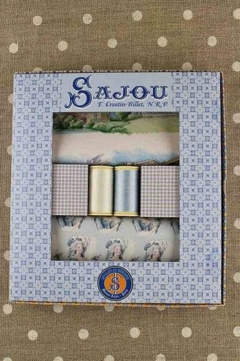 Tissus Coton Versailles 3 Coupons Boîte Cadeau 6 Tissus Coton Versailles 3 Coupons Boîte Cadeau – Image 6