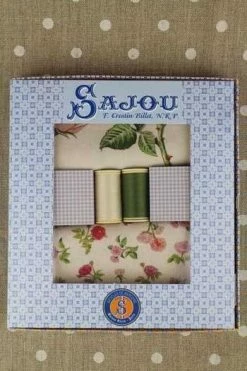 Tissus Roses Joséphine 3 Coupons Boîte Cadeau -artisanat Soldes Magasin tissus roses josephine 3 coupons boite cadeau 4