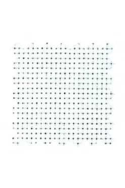 Toile Aïda Coton 5,5 Pts Coupon Blanc