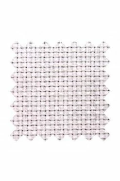 Toile Aïda Coton 5,5 Pts Coupon Rose