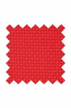 Toile Aïda Coton 5,5 Pts Coupon Rouge
