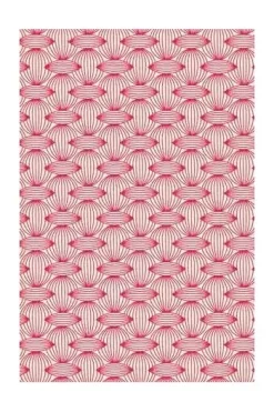 Toile Cirée Plaisirs Campagne Rose 1 - Coupon