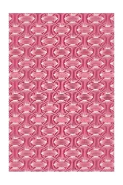 Toile Cirée Plaisirs Campagne Rose 2 - Coupon