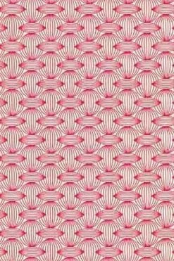 Toile De Jouy Au Mètre Plaisirs Campagne Rose 1