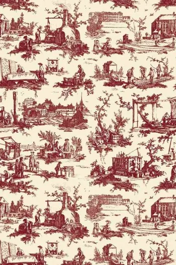 Toile De Jouy Bordeaux Au Mètre Travaux 1 Toile De Jouy Bordeaux Au Mètre Travaux