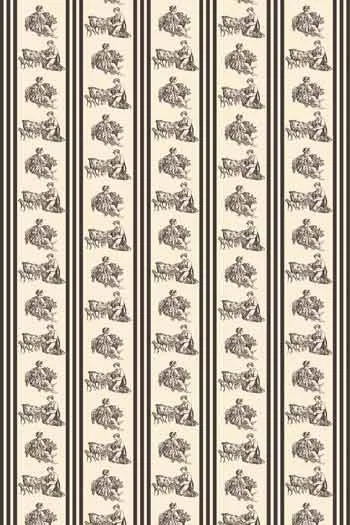 Toile De Jouy Grise Au Mètre Offrande Amour 3 Toile De Jouy Grise Au Mètre Offrande Amour – Image 3