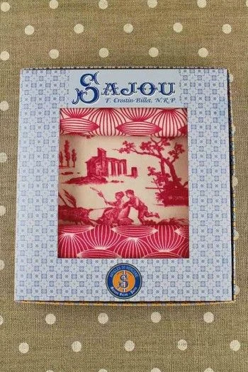 Toiles De Jouy Rose Et Fils Boîte Cadeau 6 Toiles De Jouy Rose Et Fils Boîte Cadeau – Image 6