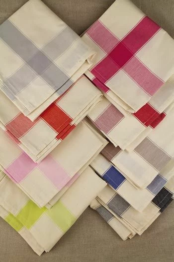 Torchon à Broder Coton Centre Toile Aïda - Bleu 5 Torchon à Broder Coton Centre Toile Aïda - Bleu – Image 5