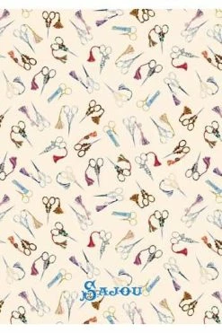 Torchon Ciseaux De Broderie Sajou