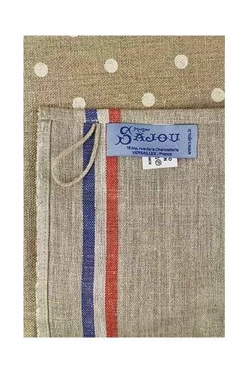 Torchon Lin Rustique Bande Bleu Blanc Rouge 4 Torchon Lin Rustique Bande Bleu Blanc Rouge – Image 4