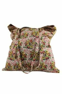 Tote Bag Tissu Bouquets De Pensées