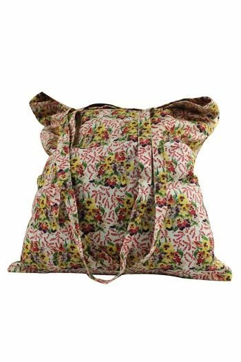Tote Bag Tissu Bouquets De Pensées 1 Tote Bag Tissu Bouquets De Pensées