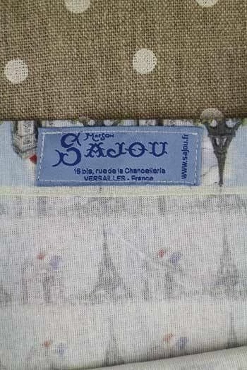 Tote Bag Tissus Paris Et Tour Eiffel 3 Tote Bag Tissus Paris Et Tour Eiffel – Image 3