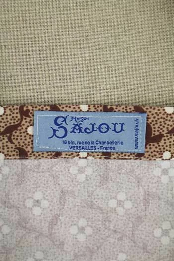 Tote Bag Toile De Jouy Abreuvoir Marron 3 Tote Bag Toile De Jouy Abreuvoir Marron – Image 3