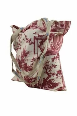 Tote Bag Toile De Jouy Travaux Bordeaux