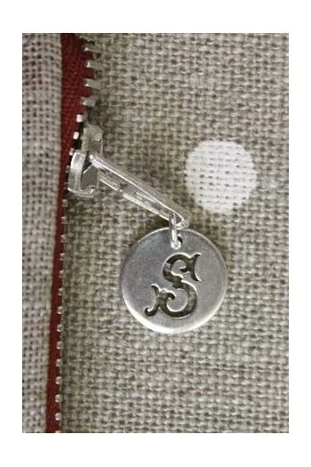 Trousse Lin Carreaux Naturel/rouge 3 Trousse Lin Carreaux Naturel/rouge – Image 3