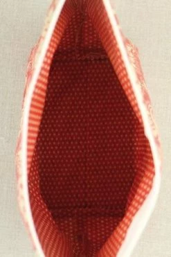 Trousse Toile Cirée Damas Rouge 8 Trousse Toile Cirée Damas Rouge -artisanat Soldes Magasin trousse toile ciree damas rouge 1