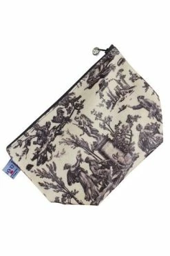 Trousse Toile Cirée Offrande Gris