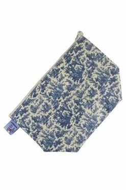 Trousse Toile Cirée Offrande Miniature Bleue