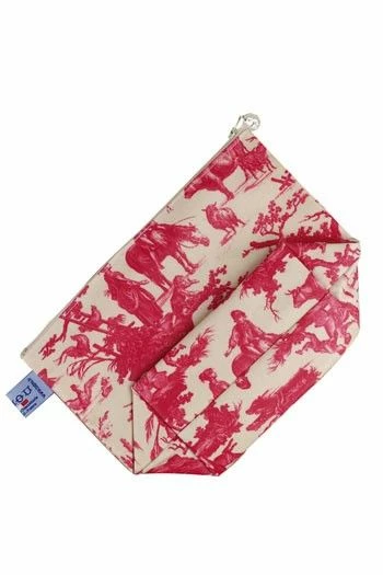 Trousse Toile Cirée Plaisirs Rose 2 Trousse Toile Cirée Plaisirs Rose – Image 2