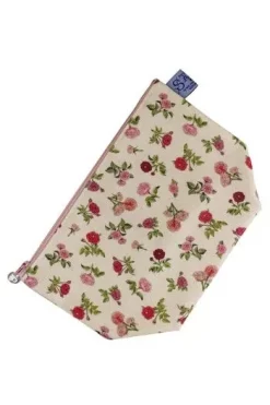 Trousse Toile Cirée Roses Joséphine